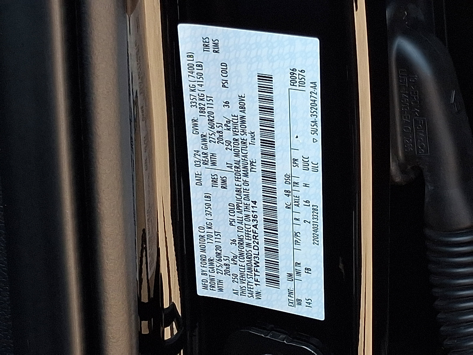 Certified 2024 Ford F150 XLT w/ Equipment Group 302A MID AWD/4WD image 26
