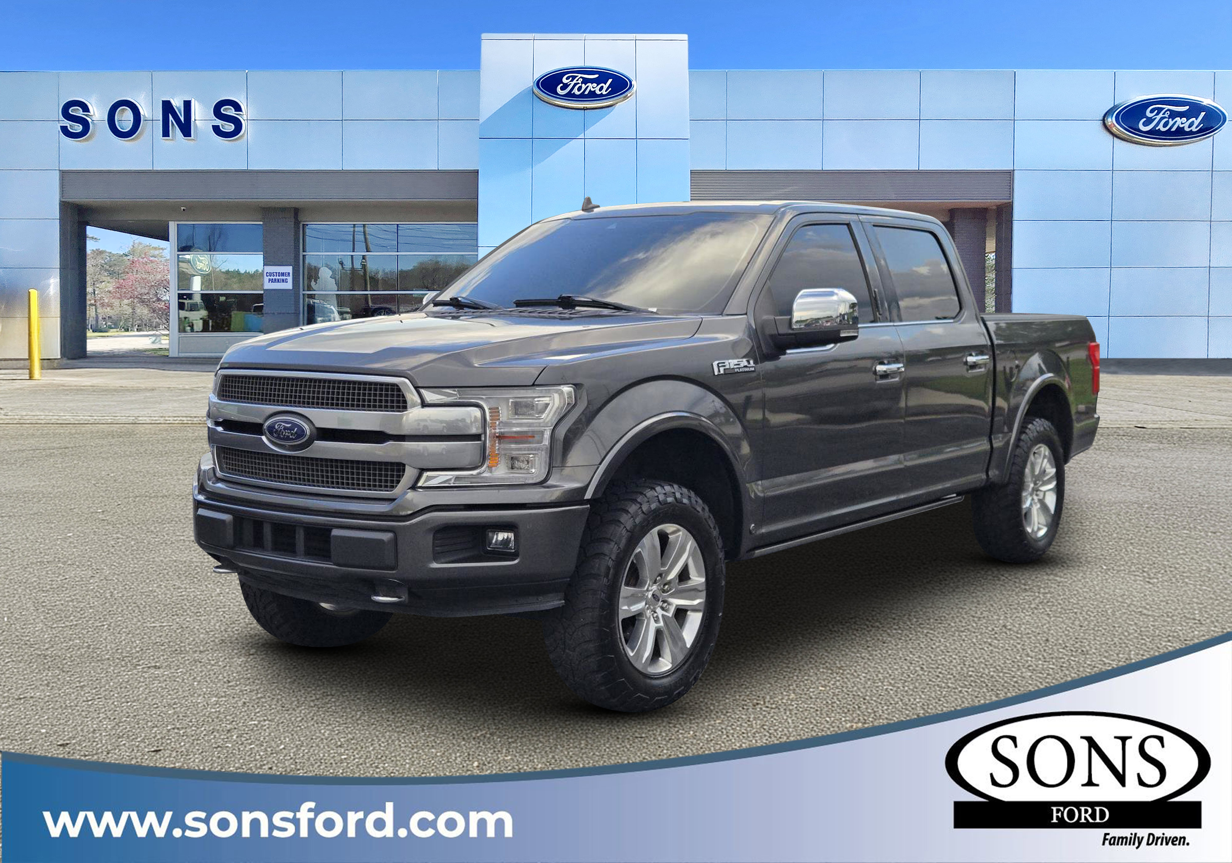 Certified 2020 Ford F150 Platinum w/ Equipment Group 701A Luxury