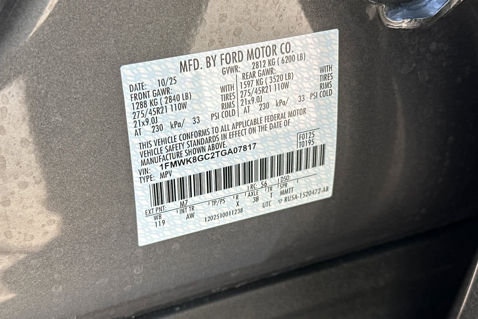 Certified 2026 Ford Explorer ST w/ Sun And Sound Package AWD/4WD image 30