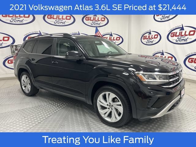 Used 2021 Volkswagen Atlas SE w/ Panoramic Sunroof Package
