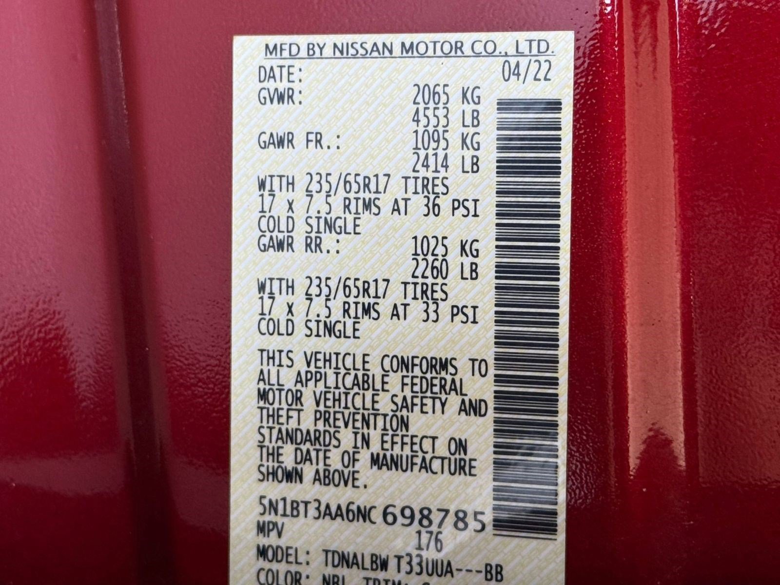 Used 2022 Nissan Rogue S FWD image 22