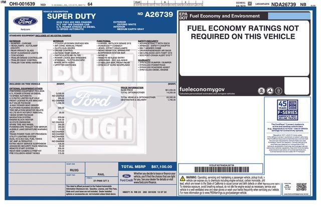 Certified 2022 Ford F550 2WD Regular Cab Super Duty w/ XLT Value Package image 16