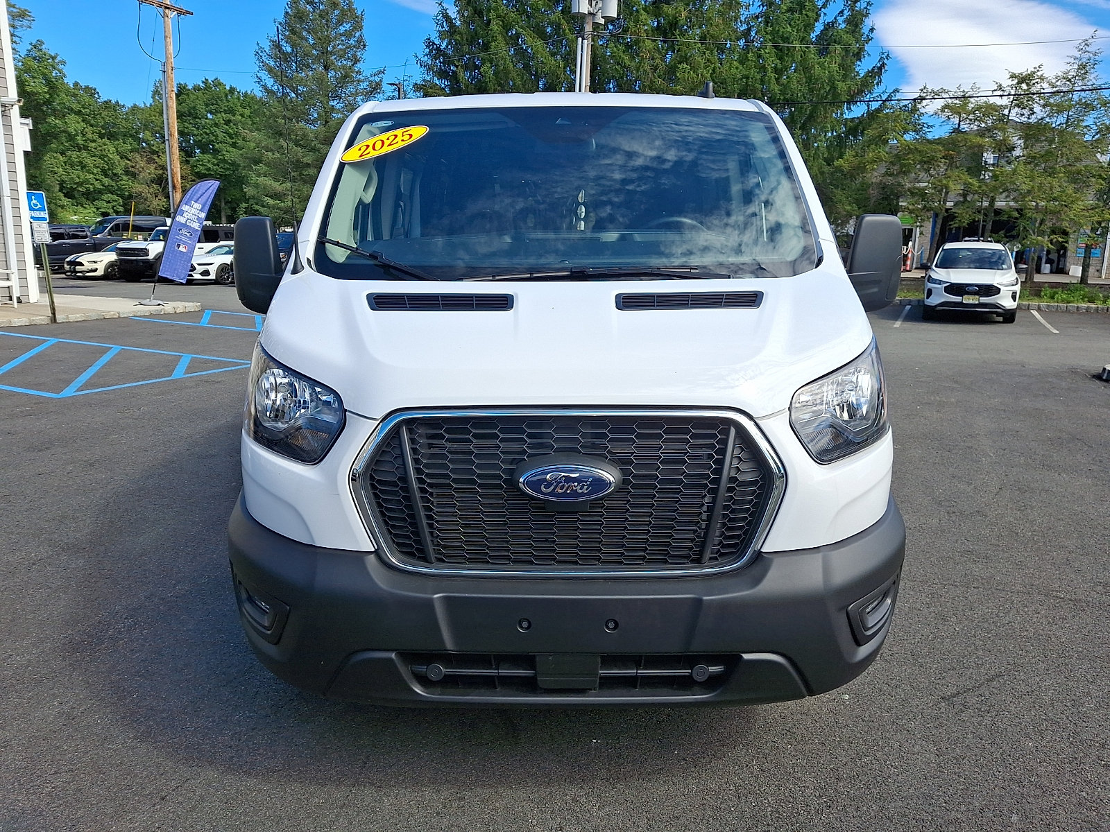 Certified 2025 Ford Transit 250 Low Roof w/ Exterior Upgrade Package RWD image 2