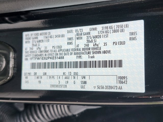 Certified 2023 Ford F150 XLT w/ Equipment Group 302A High AWD/4WD image 34