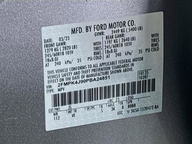 Certified 2023 Ford Edge SEL AWD/4WD image 31