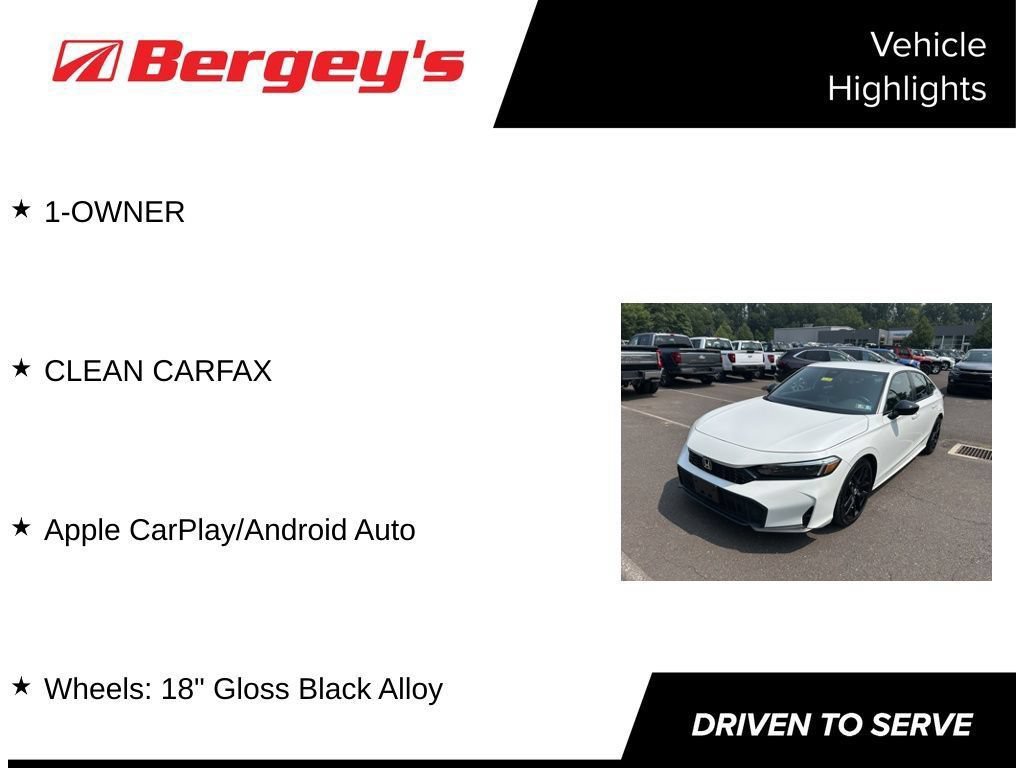 Used 2025 Honda Civic Sport image 6