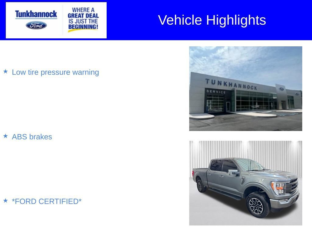 Certified 2022 Ford F150 Lariat image 3