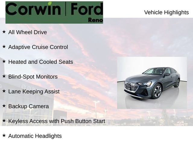 Used 2021 Audi e-tron Premium Plus w/ Premium Plus Package AWD/4WD image 8