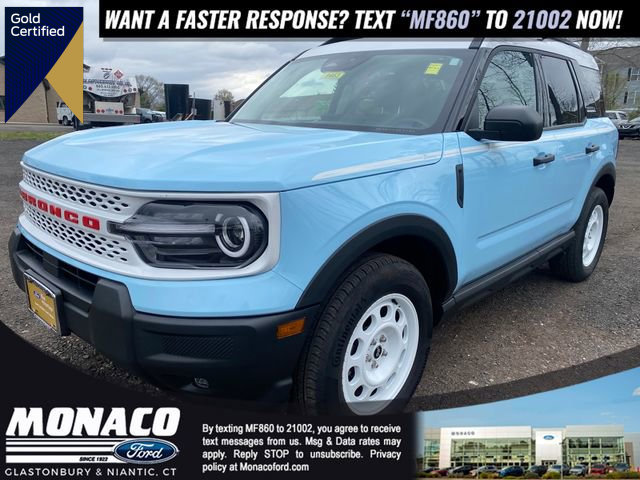 Certified 2025 Ford Bronco Sport Heritage w/ Convenience Package