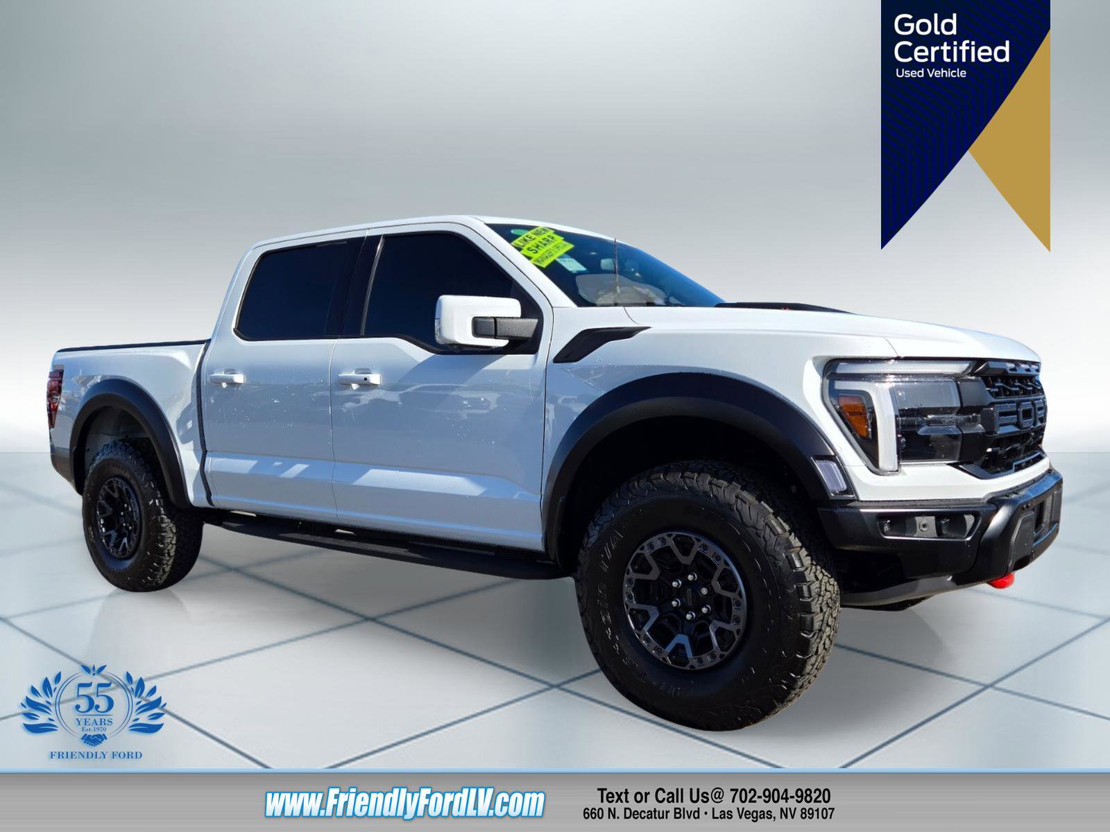 Certified 2025 Ford F150 Raptor w/ Equipment Group 803A Raptor R AWD/4WD image 1