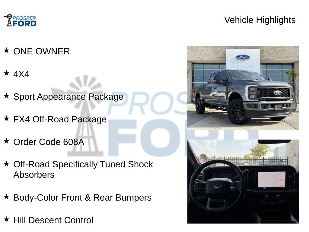 Certified 2024 Ford F250 Lariat w/ Sport Appearance Package AWD/4WD image 5