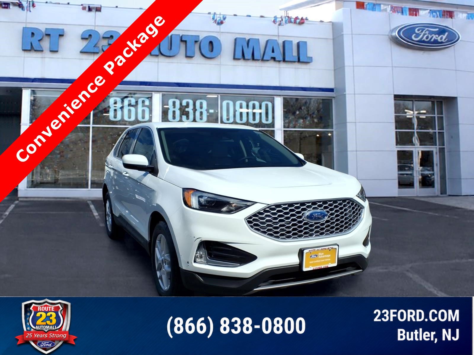 Certified 2023 Ford Edge SEL w/ Convenience Package AWD/4WD image 1