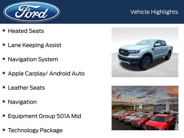 Certified 2019 Ford Ranger Lariat w/ Equipment Group 501A Mid AWD/4WD image 9