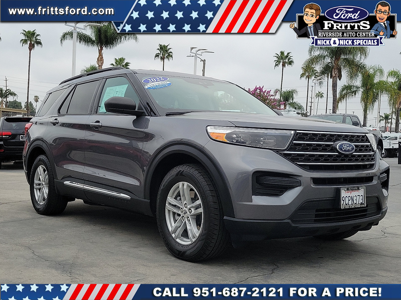 Certified 2022 Ford Explorer XLT RWD image 20