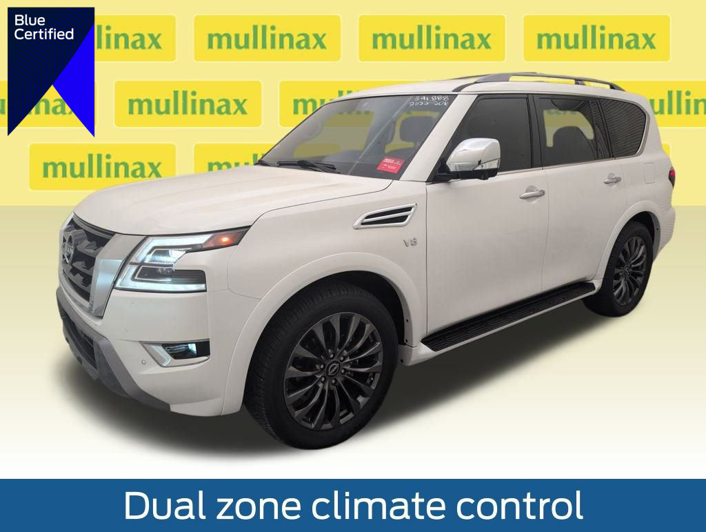 Used 2022 Nissan Armada Platinum w/ Captain's Chairs Package image 1