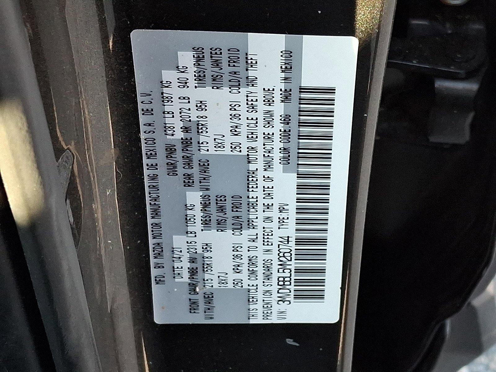 Used 2021 MAZDA CX-30 AWD 2.5 S w/ Select Package image 25