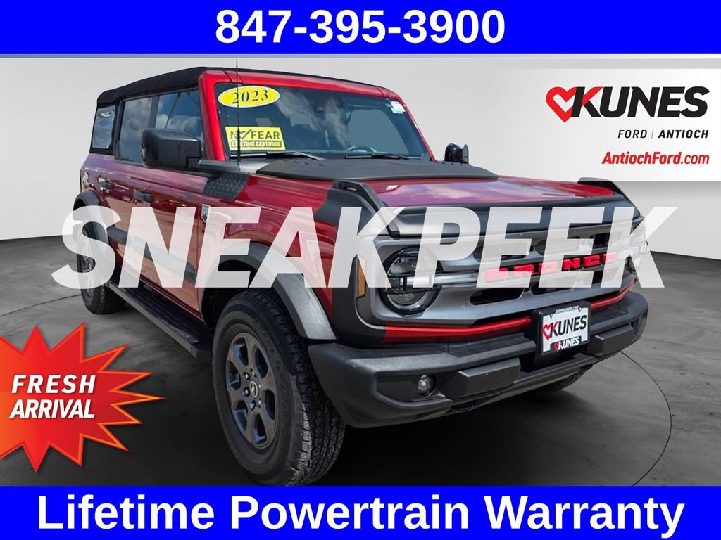 Certified 2023 Ford Bronco Big Bend