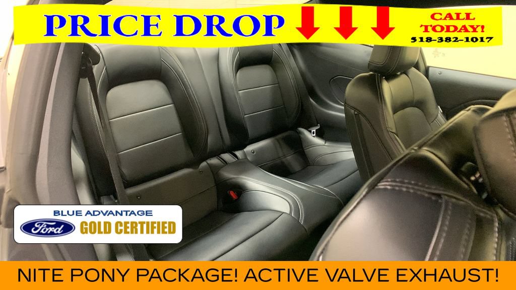 Certified 2025 Ford Mustang GT Premium w/ Mustang Nite Pony Package RWD image 14