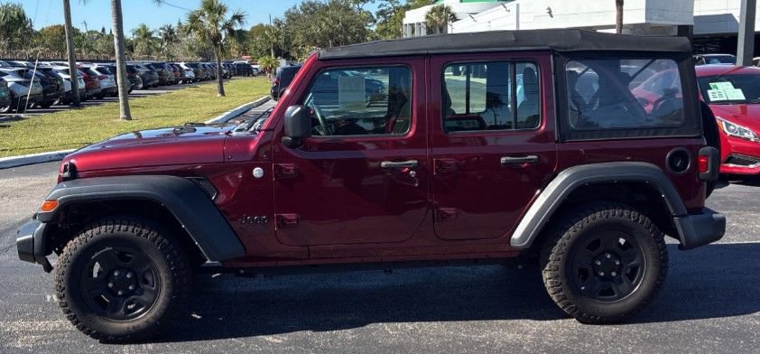 Used 2021 Jeep Wrangler Unlimited Sport image 2