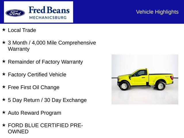 Certified 2022 Ford F150 XL w/ Equipment Group 101A High image 9