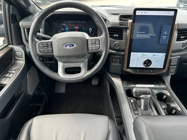 Certified 2023 Ford F150 Lightning Lariat w/ Equipment Group 511A High AWD/4WD image 14