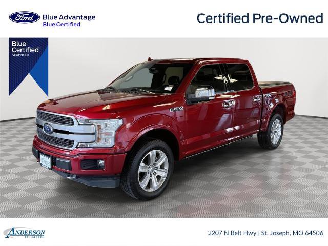 Certified 2018 Ford F150 Platinum w/ Equipment Group 701A Luxury image 1