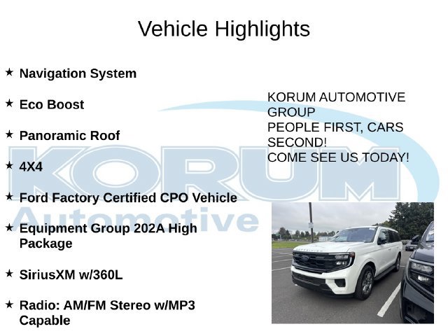Certified 2025 Ford Expedition Active AWD/4WD image 4