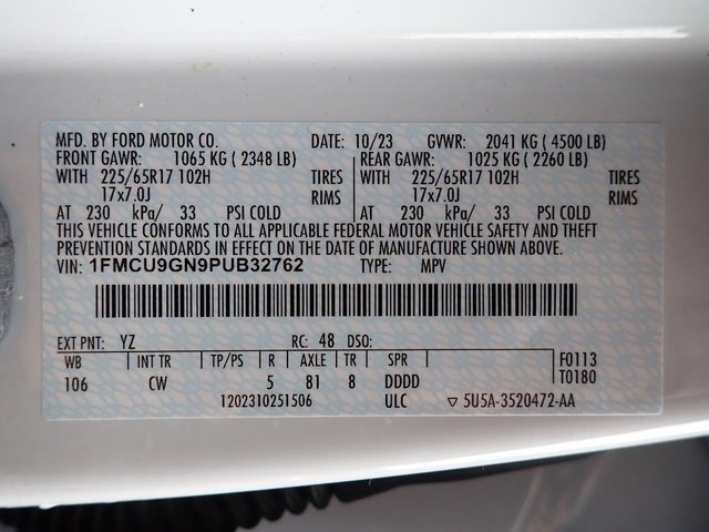 Certified 2023 Ford Escape Active w/ Tech Pack #1 image 21