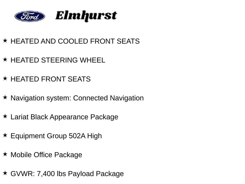 Certified 2025 Ford F150 Lariat w/ Equipment Group 502A High AWD/4WD image 11