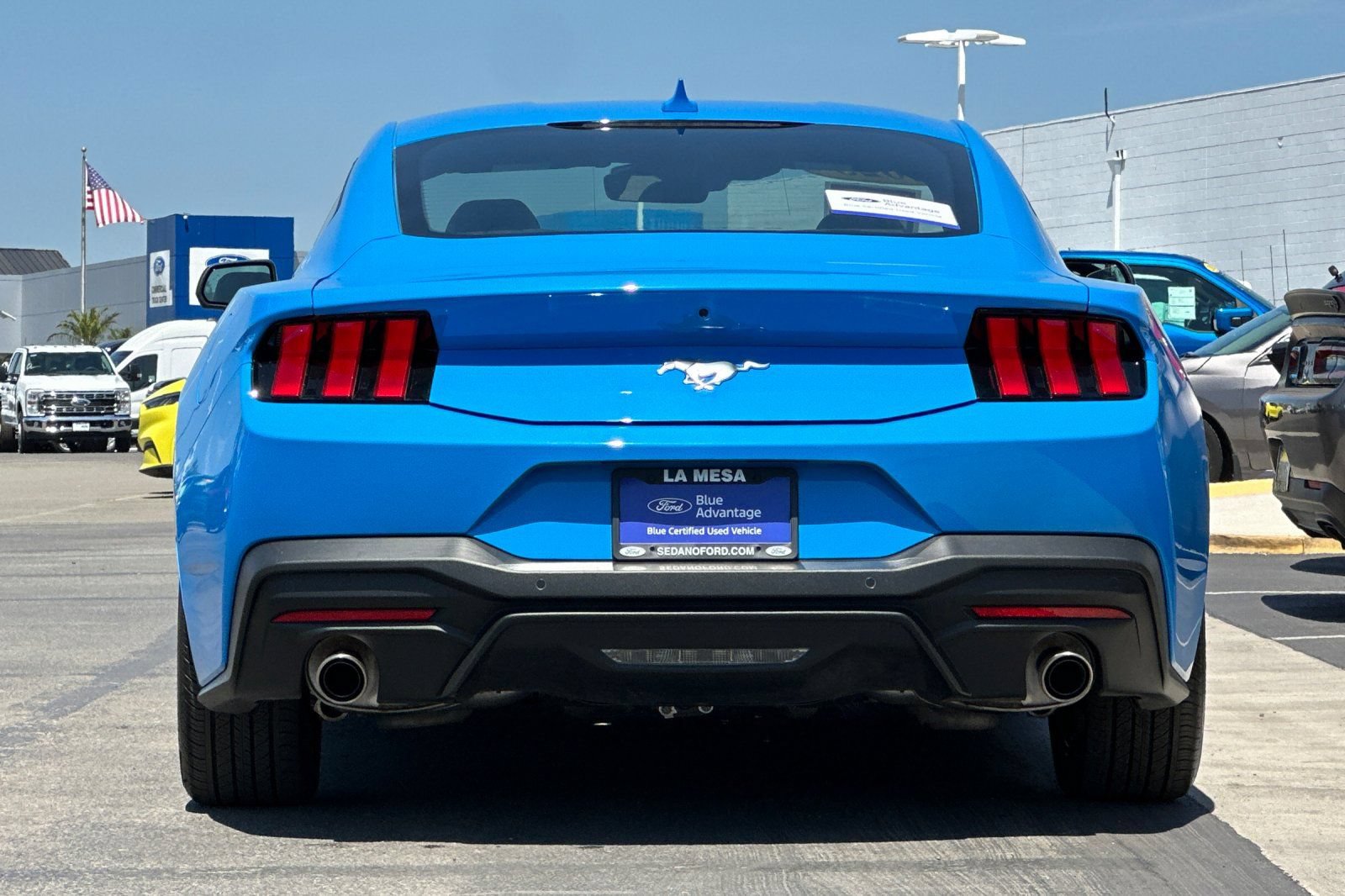 Certified 2025 Ford Mustang Coupe RWD image 4