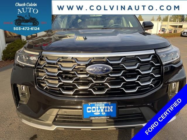 Certified 2025 Ford Explorer Platinum w/ LUX Leather Package image 6