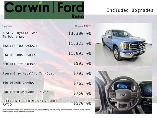 Certified 2023 Ford F150 Lariat w/ Trailer Tow Package image 10