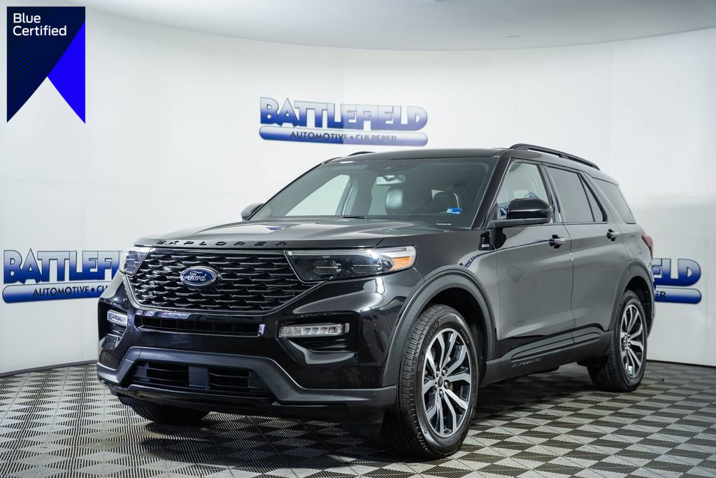 Certified 2022 Ford Explorer ST-Line w/ Class IV Trailer Tow Package image 1