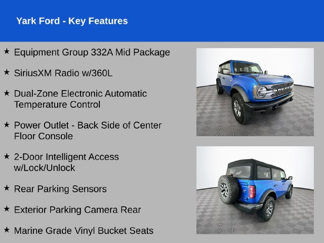 Certified 2024 Ford Bronco Badlands AWD/4WD image 2