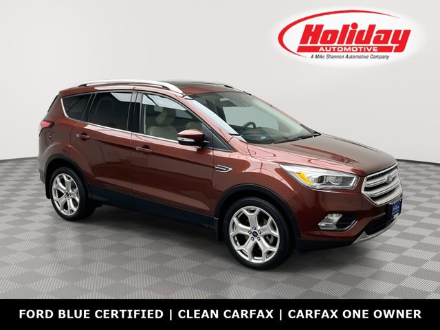 Certified 2018 Ford Escape Titanium w/ Ford Safe & Smart Package