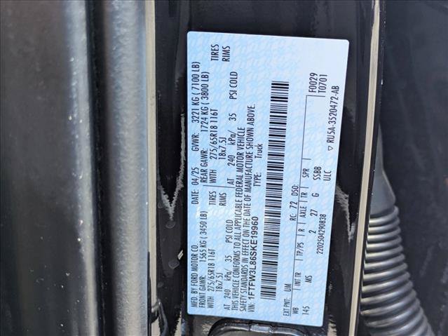 Certified 2025 Ford F150 XLT w/ Equipment Group 301A Standard AWD/4WD image 23
