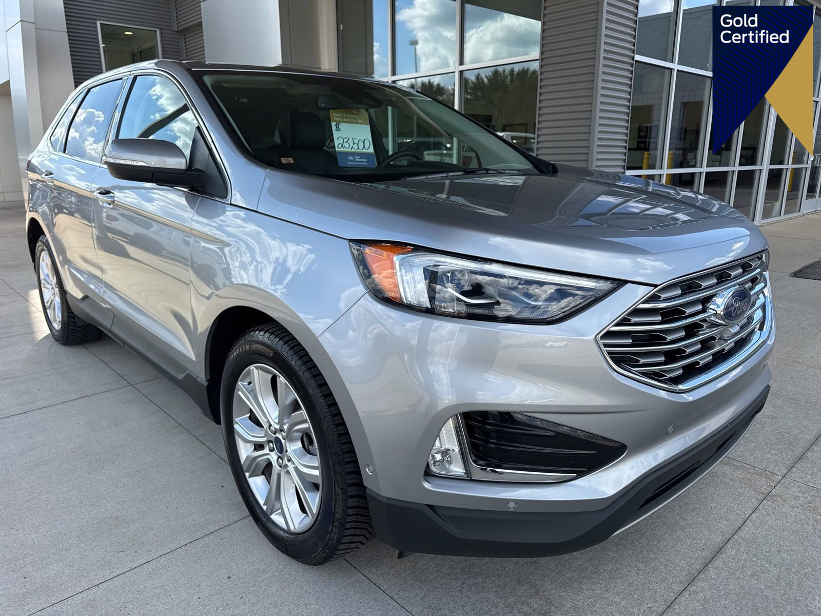 Certified 2021 Ford Edge Titanium w/ Equipment Group 301A AWD/4WD image 1