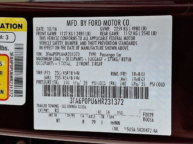 Certified 2017 Ford Fusion Energi SE image 28