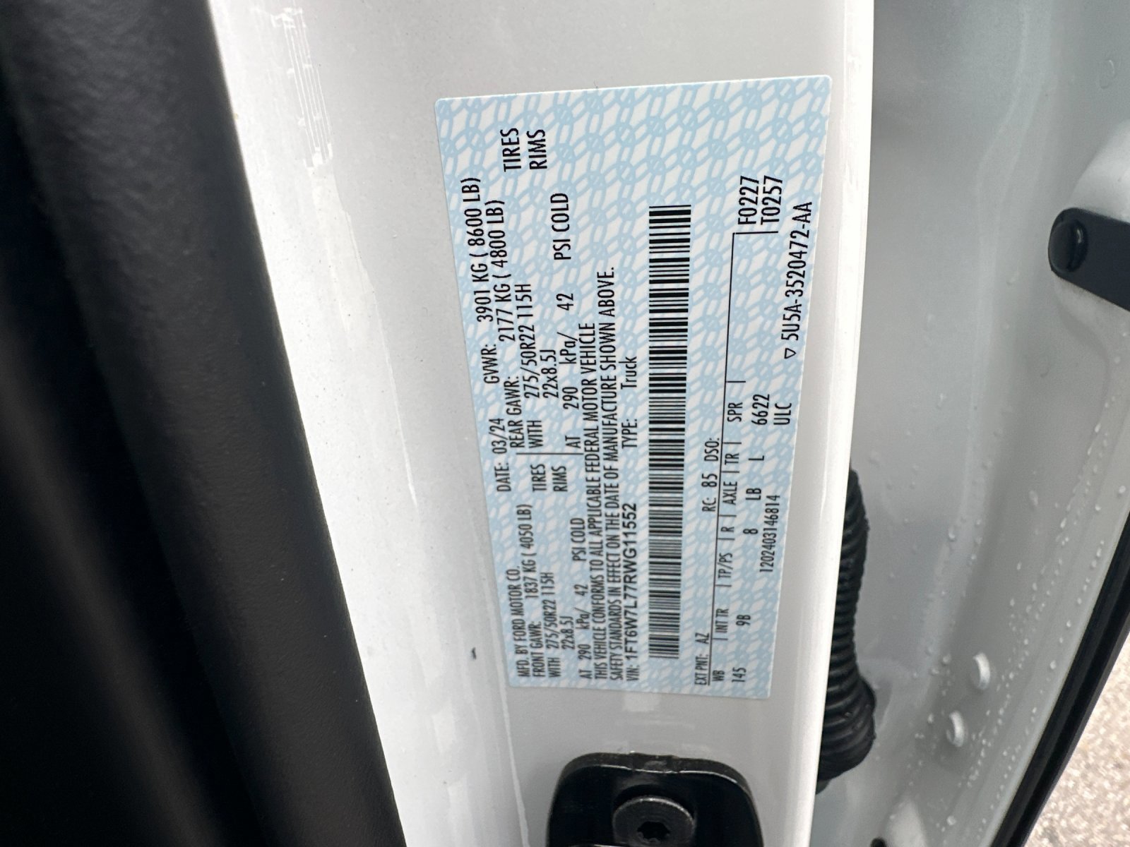 Certified 2024 Ford F150 Lightning Platinum image 29