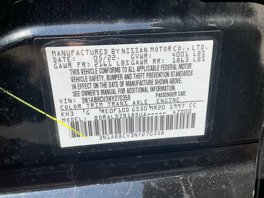 Used 2022 Nissan Sentra SV FWD image 18