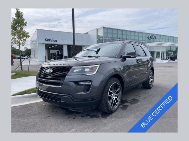 Certified 2018 Ford Explorer Sport w/ Equipment Group 401A AWD/4WD image 1