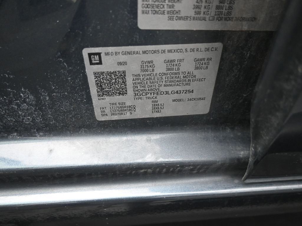 Used 2020 Chevrolet Silverado 1500 LT Trail Boss image 24