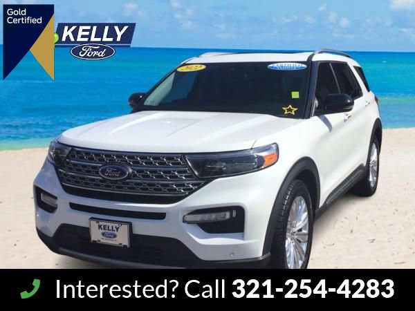 Certified 2022 Ford Explorer Limited w/ Equipment Group 301A image 1
