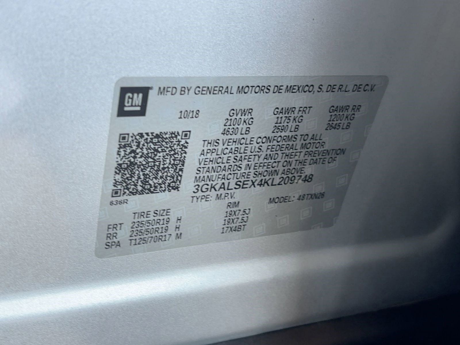 Used 2019 GMC Terrain Denali w/ Advanced Safety Package image 20