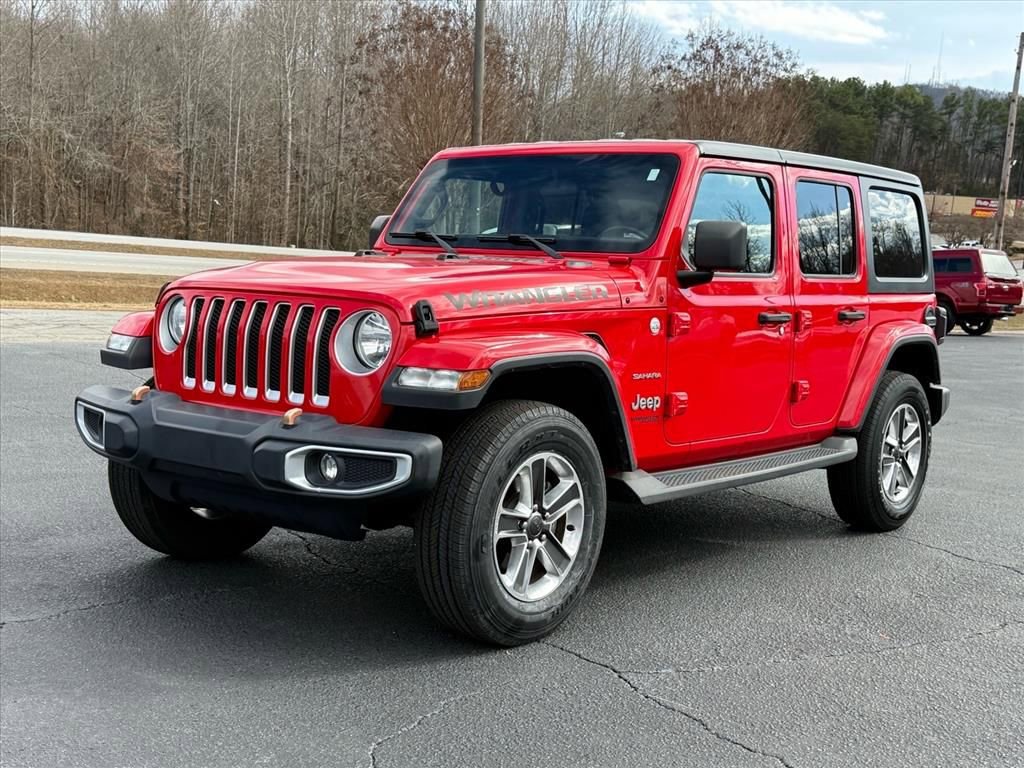 Used 2020 Jeep Wrangler Unlimited Sahara image 8