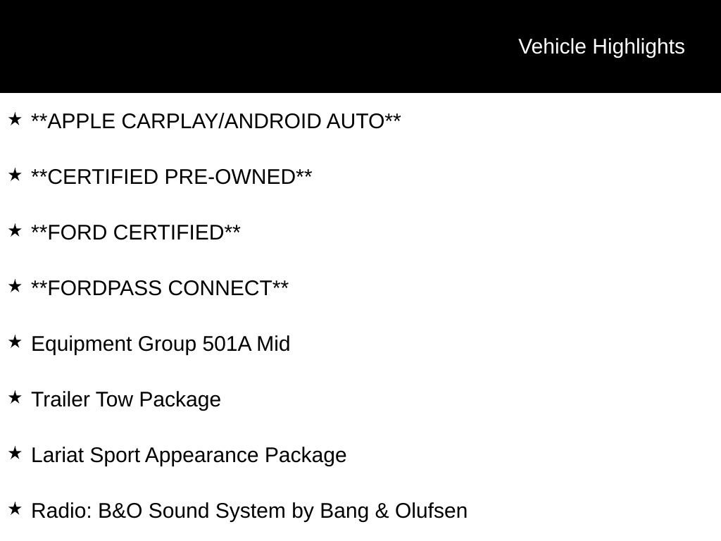 Certified 2022 Ford F150 Lariat AWD/4WD image 10