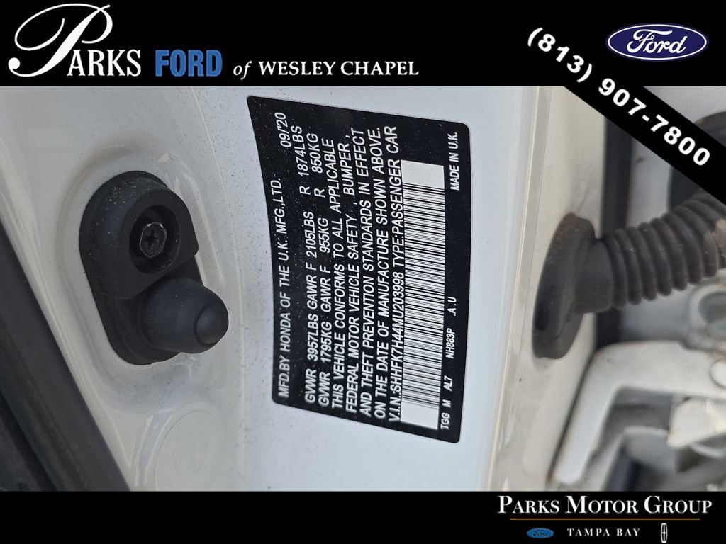 Used 2021 Honda Civic Sport image 30