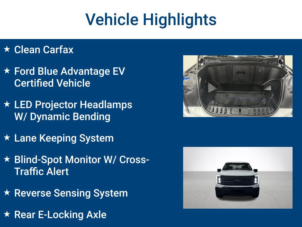 Certified 2022 Ford F150 Lightning Pro AWD/4WD image 3