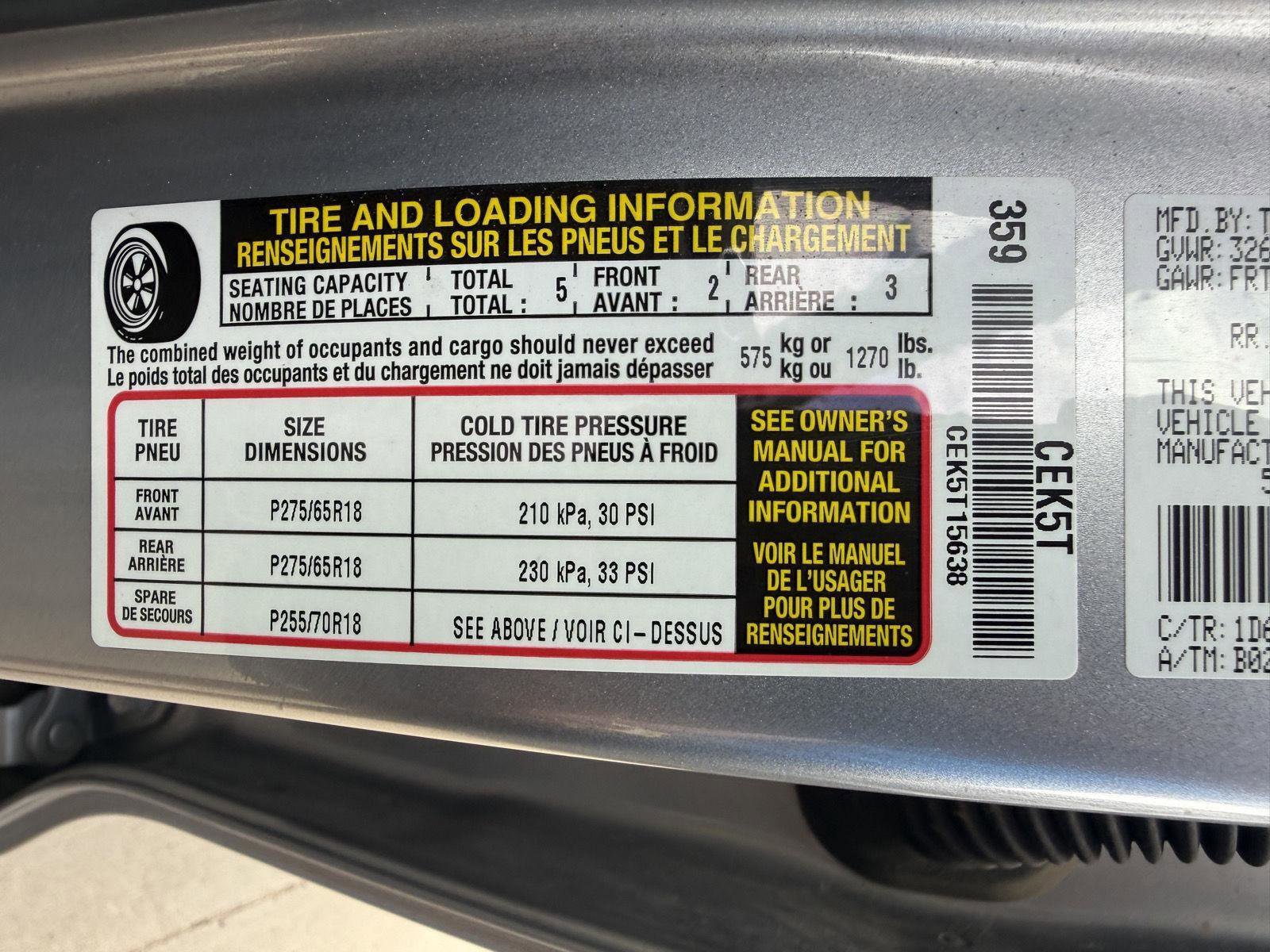 Used 2020 Toyota Tundra SR5 w/ SR5 Upgrade Package AWD/4WD image 35