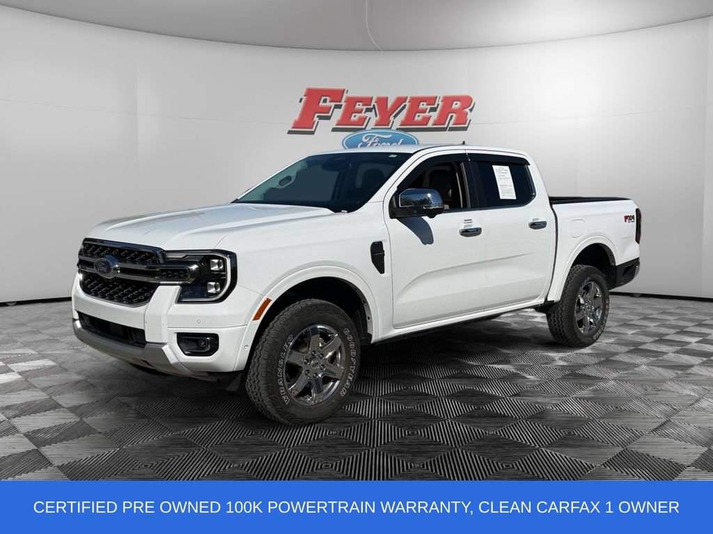 Certified 2024 Ford Ranger Lariat w/ FX4 Off-Road Package AWD/4WD image 1